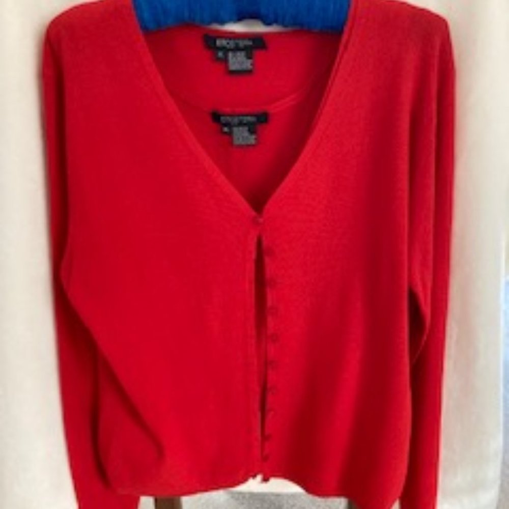 Etcetera Red Sweater Set